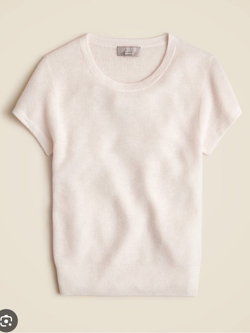 J. Crew Feather Weight Cashmere T-shirt